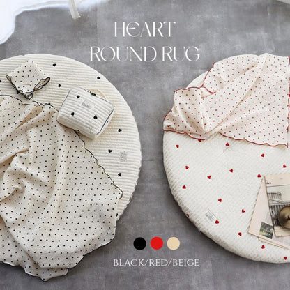 Heart ROUND RUG