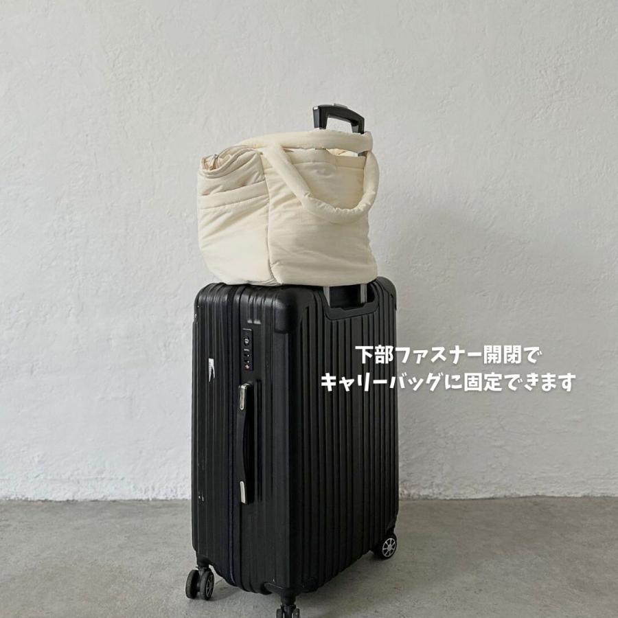 【6/3 AM 11時頃再入荷】new malrun malrun big tote cross set  ivory /black