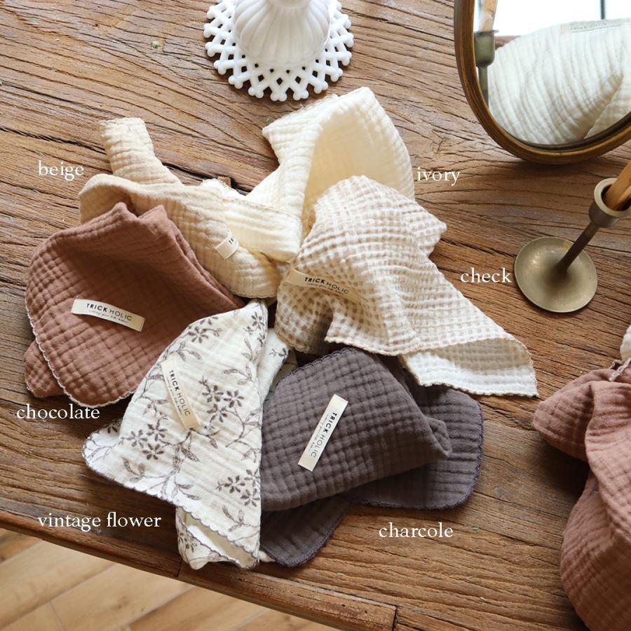発売 10/14, 20時【名入れ商品10文字まで】gauze handkerchief（約30×30cm）【5点までネコポス可】ガーゼ　ハンカチ　本場韓国製 オリジナルハンカチ