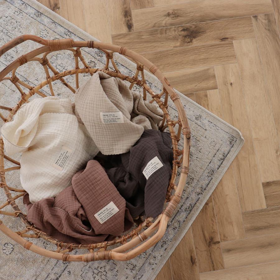 発売 10/14, 20時【名入れ商品10文字】triple gauze  blanket（約100×100cm）（1点までネコポス可）3重ガーゼ　正方形　本場韓国製 オリジナルブランケット