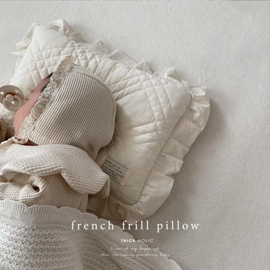 french frill pillow 21*35cm