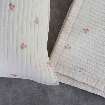 《OUTLET》ibul - cherry embroidery - 150*200cm