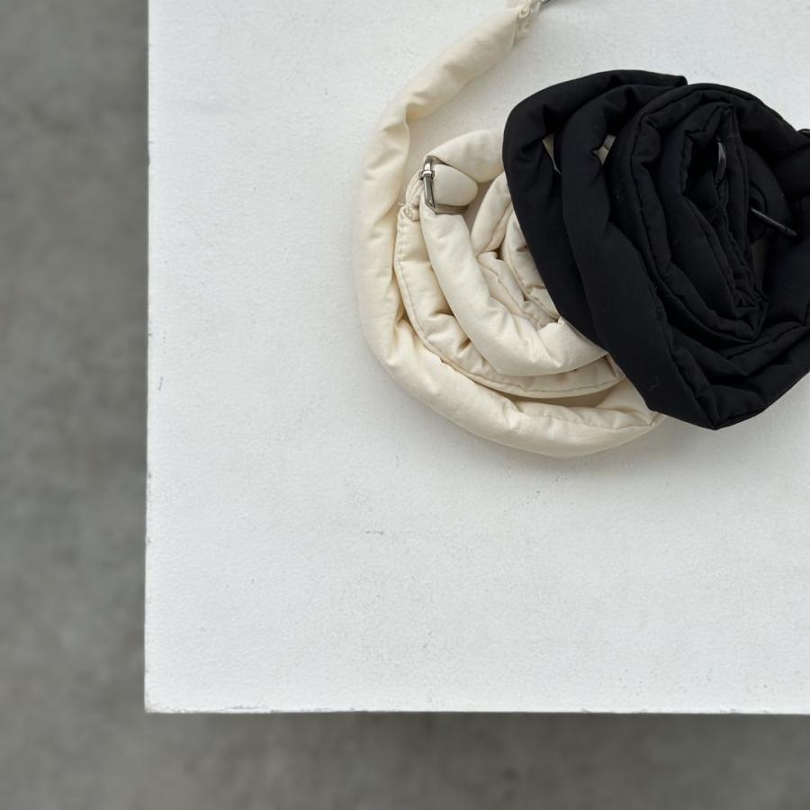 【3/4、20時〜発売】【5点までネコポス可】new malrun malrun shoulder rope［large］　ivory / black