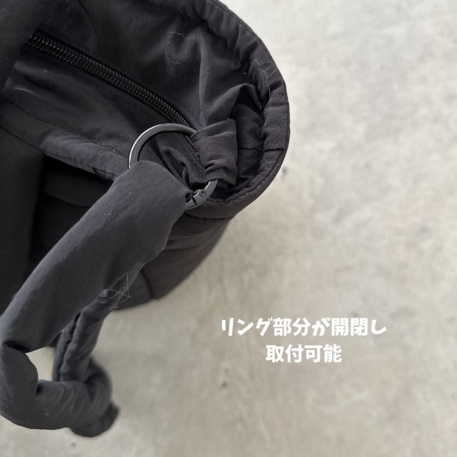 【3/4、20時〜発売】【5点までネコポス可】new malrun malrun shoulder rope［large］　ivory / black