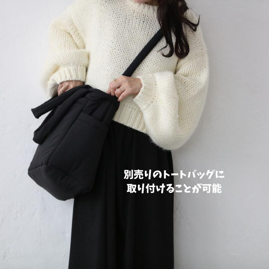 【3/4、20時〜発売】【5点までネコポス可】new malrun malrun shoulder rope［large］　ivory / black