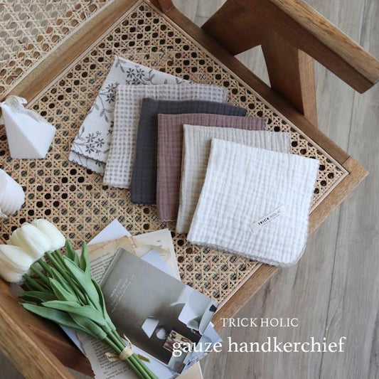 《OUTLET》gauze handkerchief　※メール便可