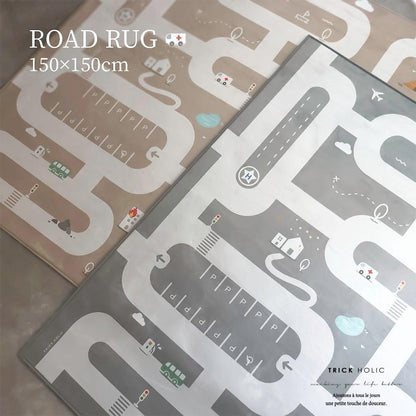 ROAD RUG 150×150cm