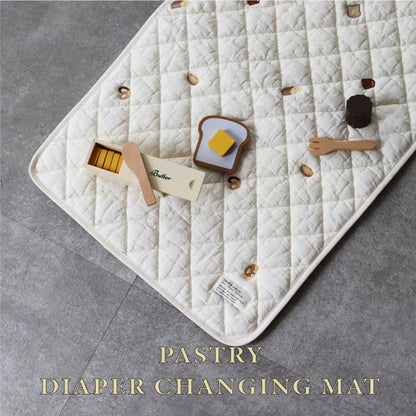 《OUTLET》waterproof diper changing mat - pastry -