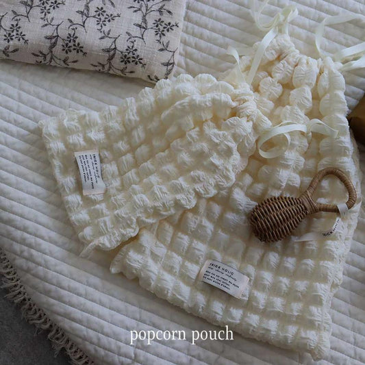 【C品販売会 8/21, 20時～8/24】サンプル品　popcorn pouch（2枚set）ポップコーンパウチ　C-6　※メール便可