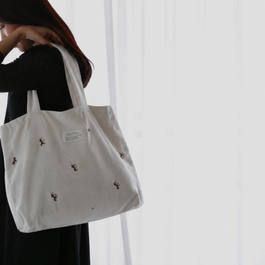 発売 9/5, 20時【miniのみネコポス可】new パイルバッグ　馬柄刺繍　パイル　うまバッグ　トートバッグ　本場韓国製 オリジナルトランクバッグ