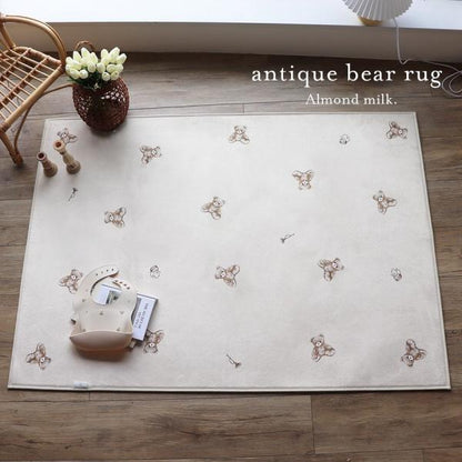 antique bear rug