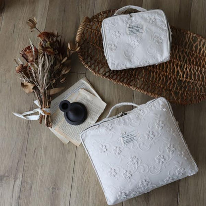 《OUTLET 1/15 (Wed), 20:00-1/20 (Mon)》garden flower trunk bag, trunk bag, M size, diaper case, diaper bag, garden, daisy, TRICK HOLIC, trickholic