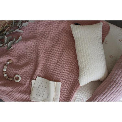 《OUTLET》6重ガーゼブランケットさくらんぼの刺繍 Lサイズ