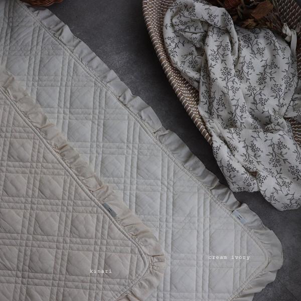 《OUTLET》中綿増量 french frill quilt ibul 中綿プラス（約120×180ｃｍ）