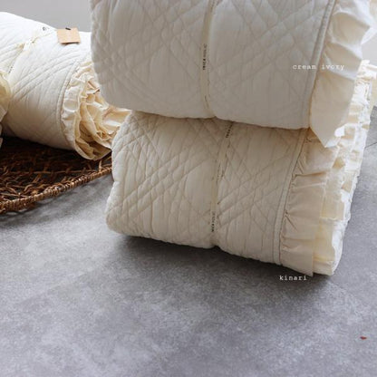 《OUTLET》中綿増量 french frill quilt ibul 中綿プラス（約120×180ｃｍ）