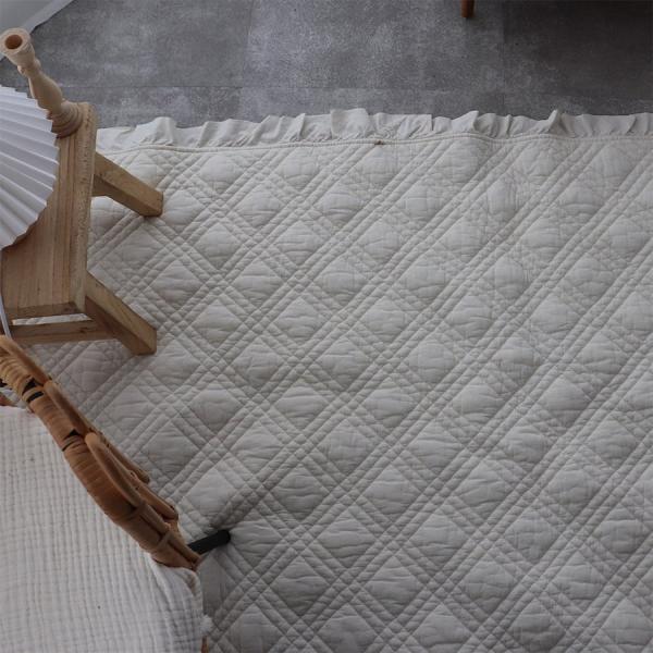 《OUTLET》中綿増量 french frill quilt ibul 中綿プラス（約120×180ｃｍ）