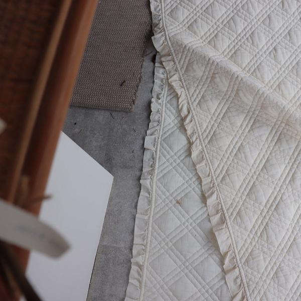 《OUTLET》中綿増量 french frill quilt ibul 中綿プラス（約120×180ｃｍ）