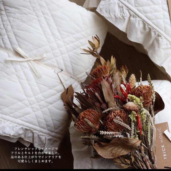 《OUTLET》中綿増量 french frill quilt ibul 中綿プラス（約120×180ｃｍ）