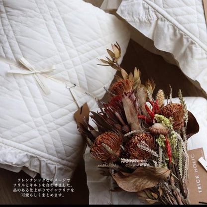 《OUTLET》中綿増量 french frill quilt ibul 中綿プラス（約120×180ｃｍ）