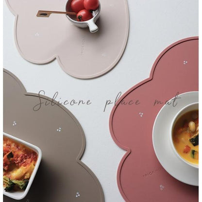 《OUTLET》TRICK HOLIC Silicone mat cherry お食事マット