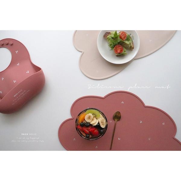 《OUTLET》TRICK HOLIC Silicone mat cherry お食事マット