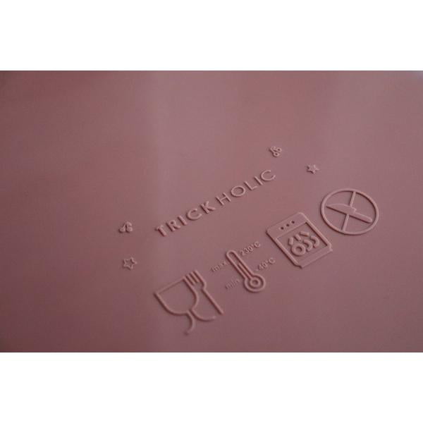《OUTLET》TRICK HOLIC Silicone mat cherry お食事マット