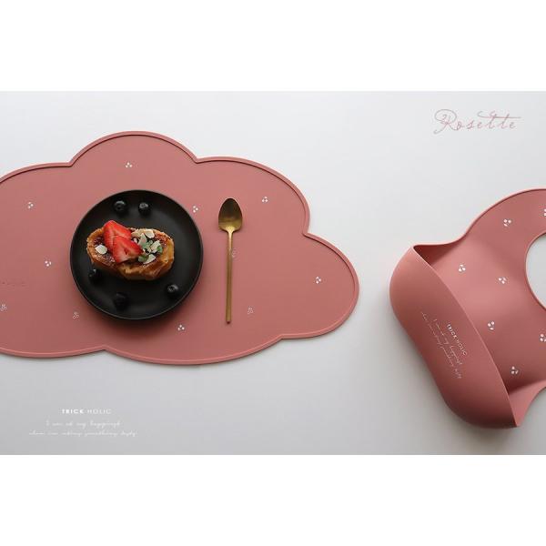 《OUTLET》TRICK HOLIC Silicone mat cherry お食事マット