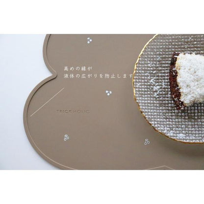 《OUTLET》TRICK HOLIC Silicone mat cherry お食事マット