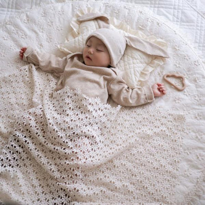 《OUTLET》french frill pillow (cover + inner cushion)