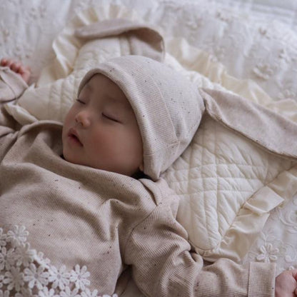 《OUTLET》french frill pillow (cover + inner cushion)