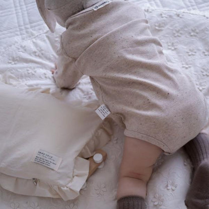 《OUTLET》french frill pillow (cover + inner cushion)