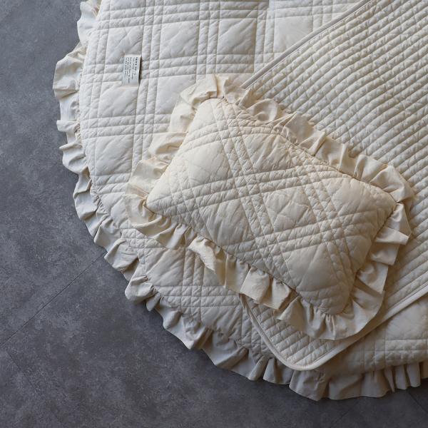 french frill pillow (cover + inner cushion)