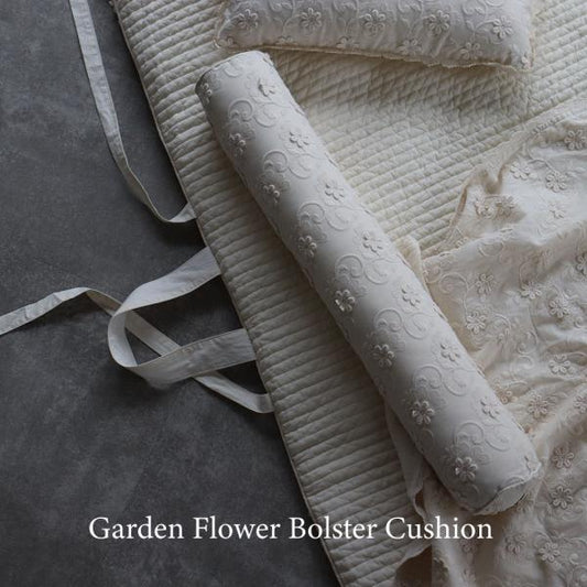 mini bolster cushion garden flower