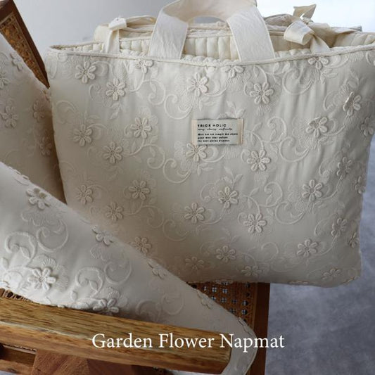 garden flower nap mat