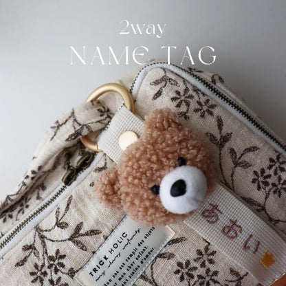 BEAR NAME TAG（2 way type）