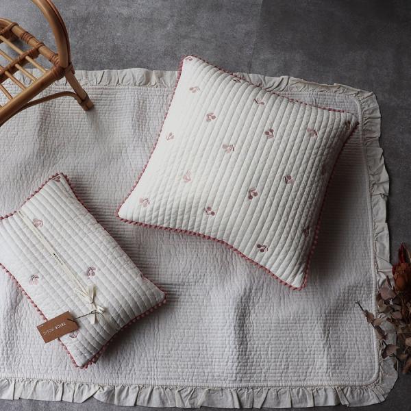 ibul quilt mini pillow cushion (cover + inner cushion)