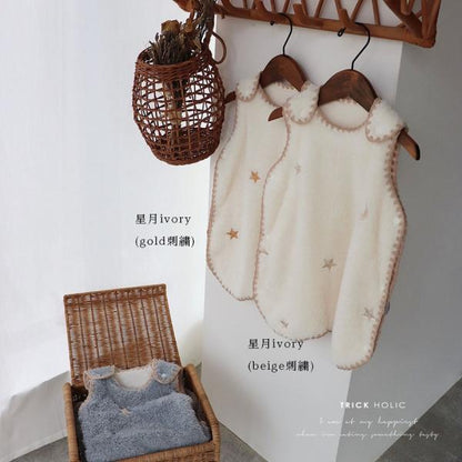 fuwa fuwa fur sleeper - embroidery -