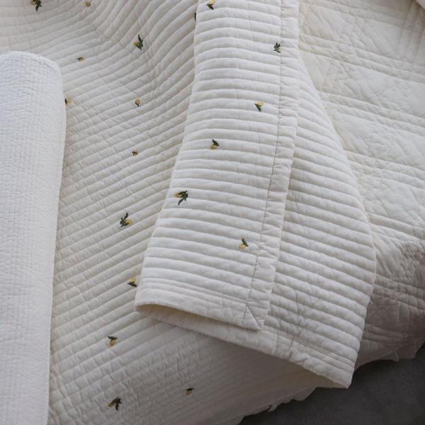 《OUTLET》ibul - lemon embroidery - 150*200cm