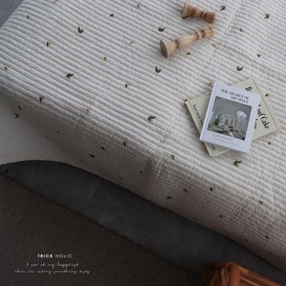 《OUTLET》ibul - lemon embroidery - 150*200cm