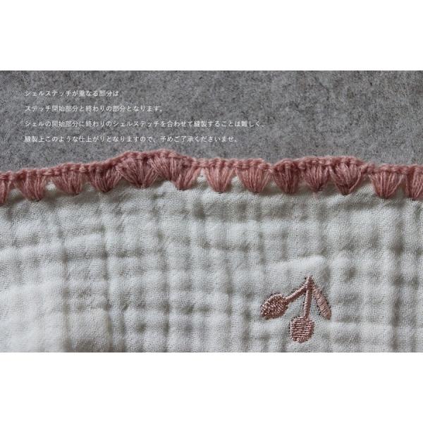 triple gauze blanket - cherry - L size