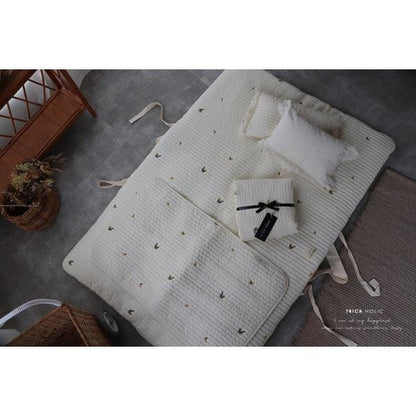 premium ibul nap mat - embroidery -