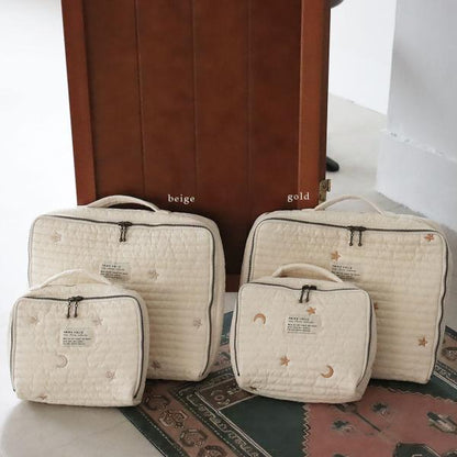 embroidery quilting trunk bag - s size -