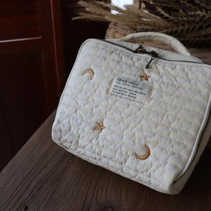 embroidery quilting trunk bag - s size -
