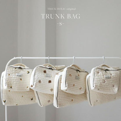 embroidery quilting trunk bag - s size -